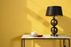 Lindro, Abat-Jour, Noir, Cylindre, 45 Cm