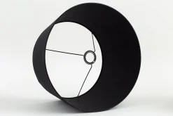 Lindro, Abat-Jour, Noir, Cylindre, 45 Cm