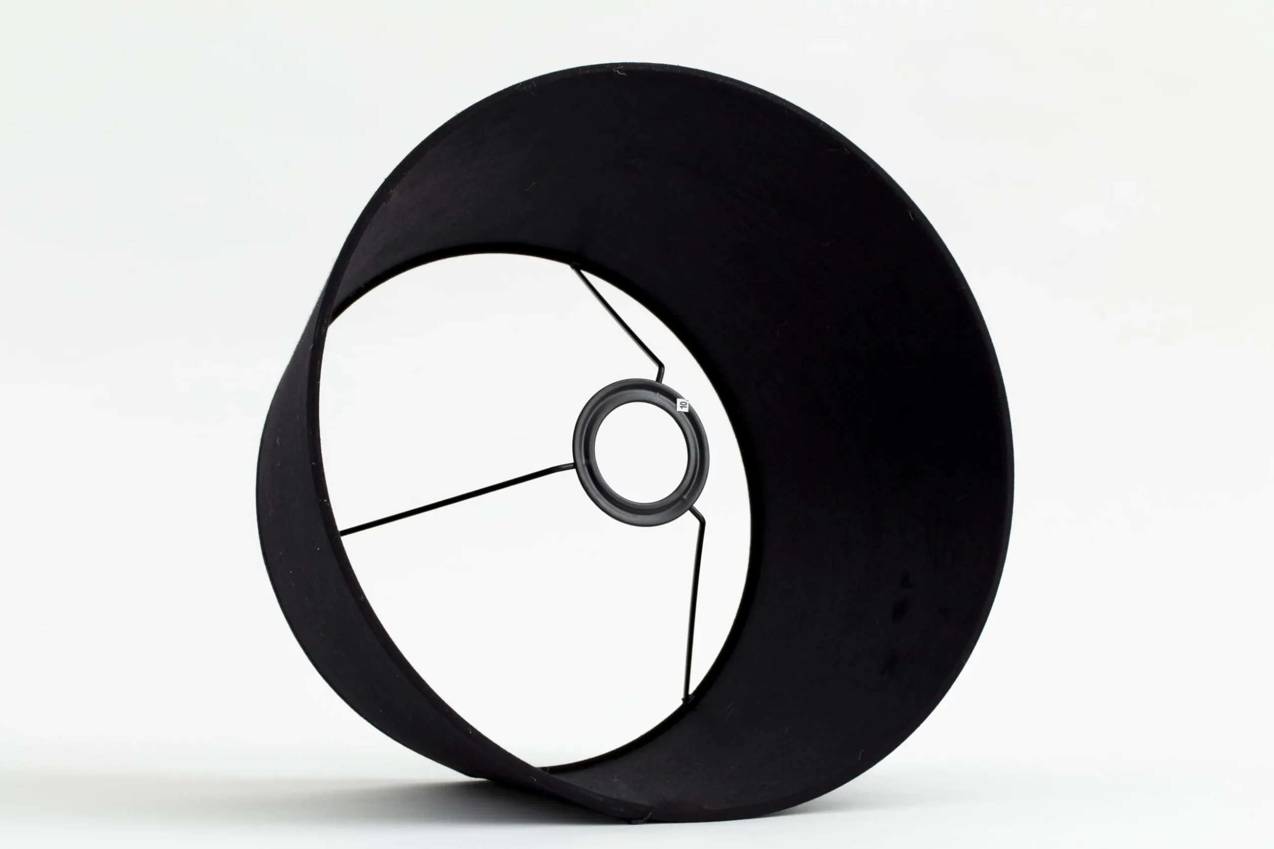 Lindro, Abat-Jour, Noir, Cylindre, 30 Cm