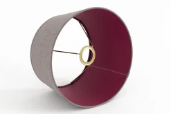 Lindro, Abat-Jour, Violet, Cylindre, 30 Cm