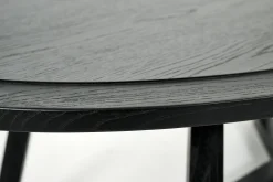 Livy, Table Basse, Ovale, Noir, L