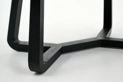 Livy, Table Basse, Ovale, Noir, S