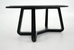 Livy, Table Basse, Ovale, Noir, S