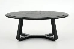 Livy, Table Basse, Ronde, Noir