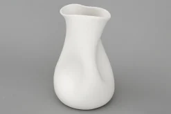 Lorena, Vase, Ceramique, Blanc, Modele 1