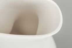 Lorena, Vase, Ceramique, Blanc, Modele 1