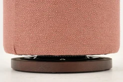 Lucas, Pouf, Rotatif, O 40, Rose