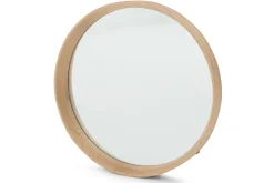 Lucente, Miroir, Chene, Rond, 46Cm
