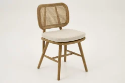 Lynn, Chaise, Chene, Roseau, Avec Coussin