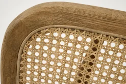 Lynn, Chaise, Chene, Roseau, Avec Coussin