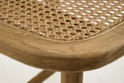 Lynn, Chaise, Chene, Roseau, Avec Coussin