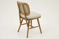 Lynn, Chaise, Chene, Roseau, Avec Coussin