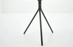 Madison, Table D'Appoint, Chene Et Metal, Ronde, 45 Cm, Marron Clair