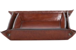 Manhattan, Plateau, Cuir Marron, L