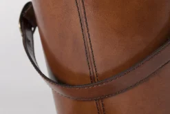 Manhattan, Seau A Glace, Cuir Marron