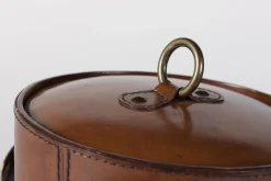 Manhattan, Seau A Glace, Cuir Marron