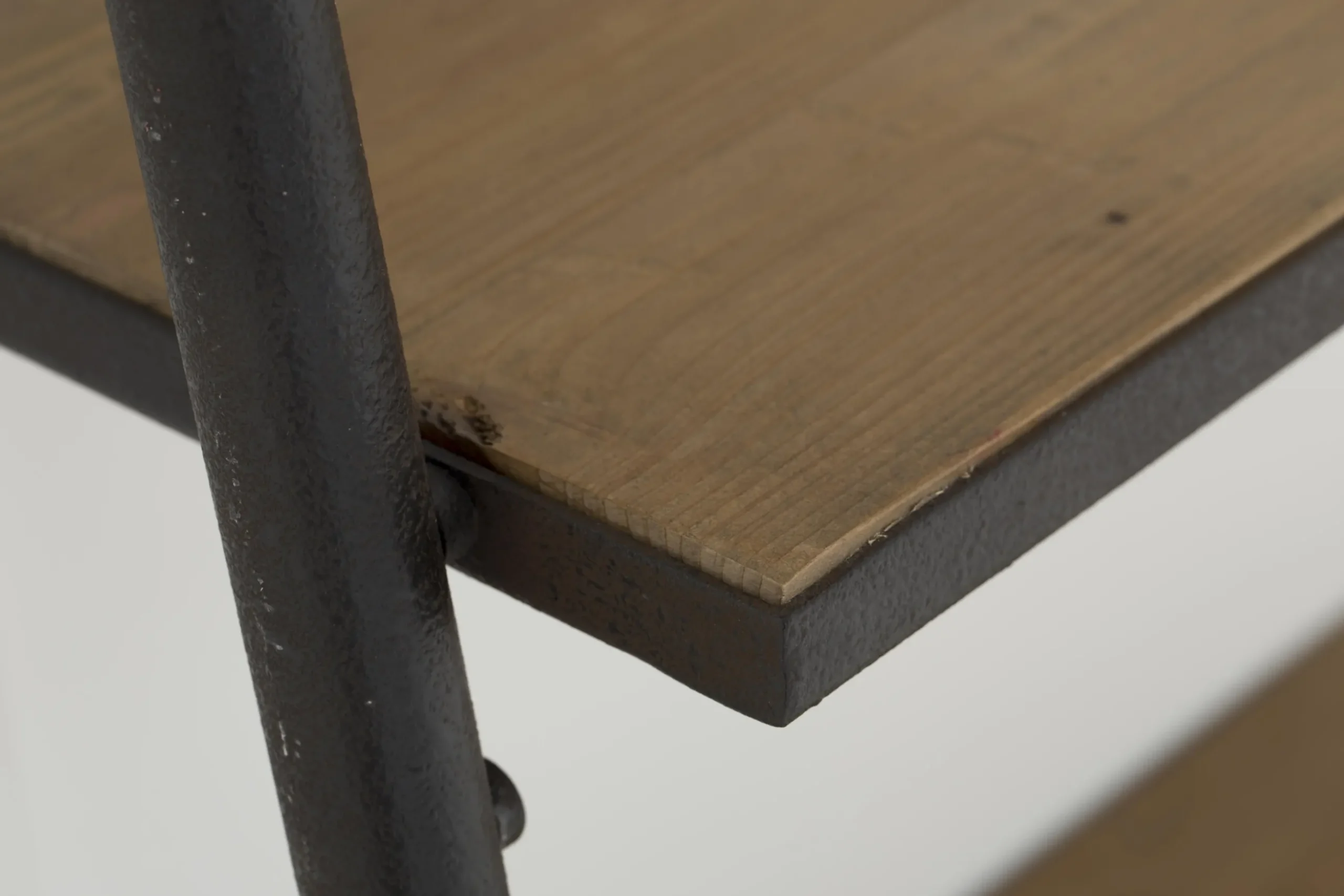 Marec, Etagere, Fer Et Sapin Recycle, L