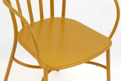 Marian, Chaise De Jardin, Ocre
