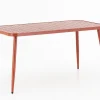 Marian, Table De Jardin, 150X75, Terre Cuite