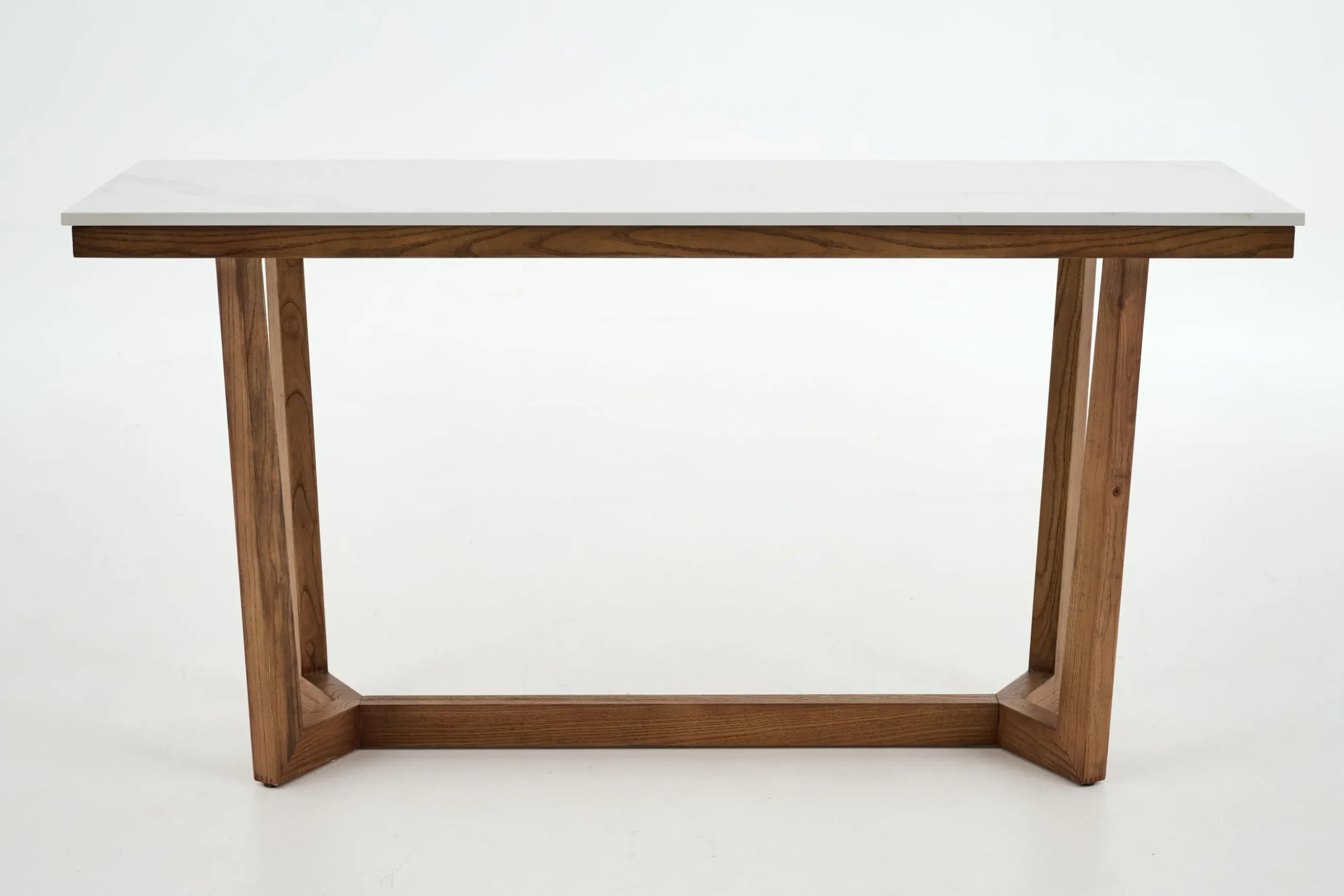 Marnix, Table Console, Chene Et Pierre