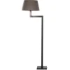 Martha, Lampadaire, Marron/Noir, Laiton
