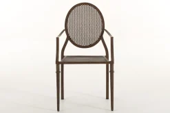 Mary, Fauteuil De Jardin, Finition Rouille, Metal