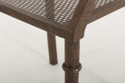 Mary, Fauteuil De Jardin, Finition Rouille, Metal