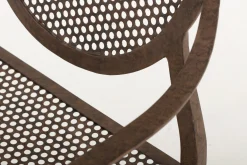 Mary, Fauteuil De Jardin, Finition Rouille, Metal