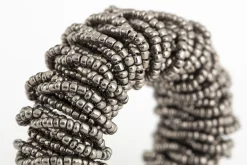 Meina, Rond De Serviette, Perles, Gris