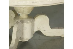 Milan, Table A Manger, Ronde, Bois Recycle, 140 Cm, Modele 1