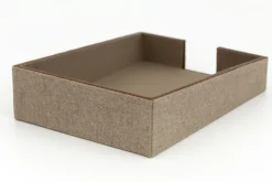 Milburn, Bac A Papier, Laine Et Cuir