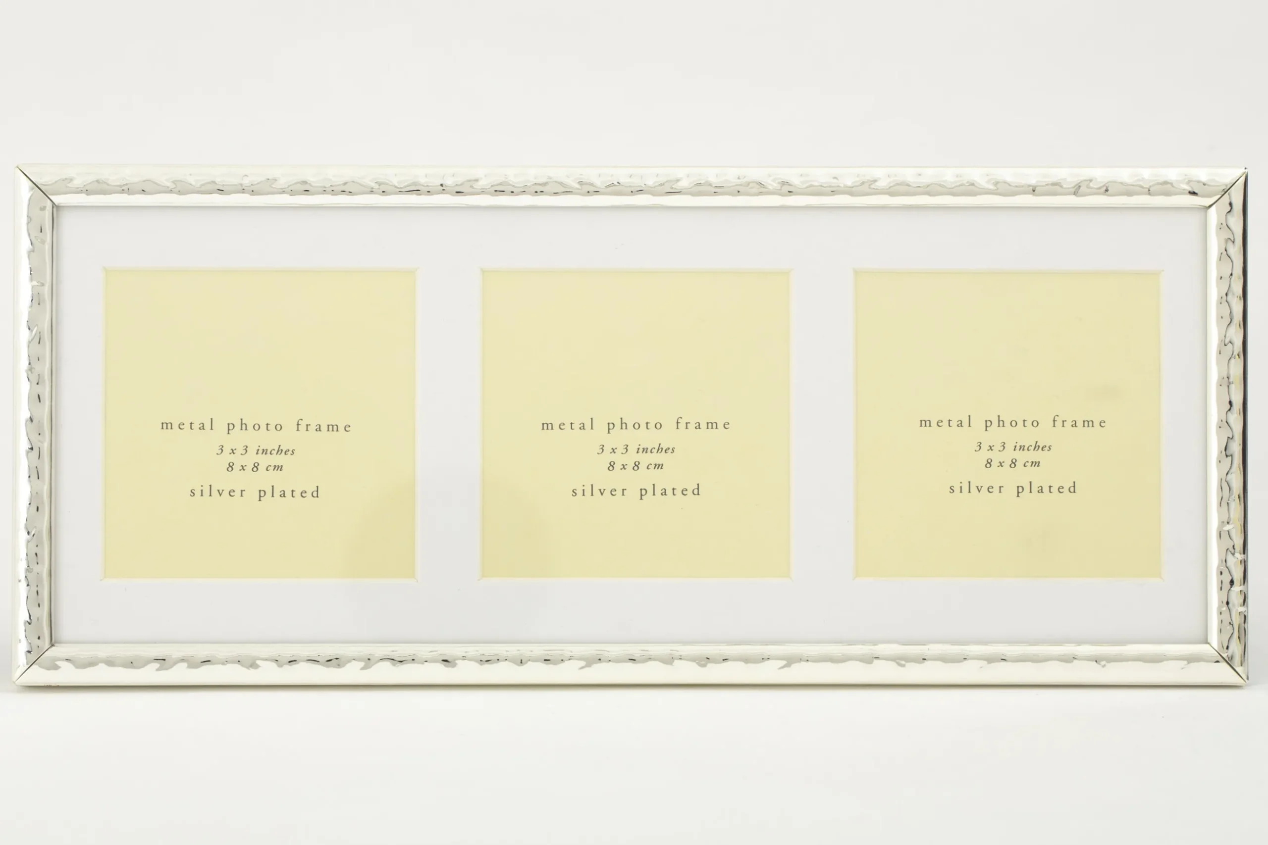 Millet, Cadre Photo, Plaque Argent, 8X8, Modele 2