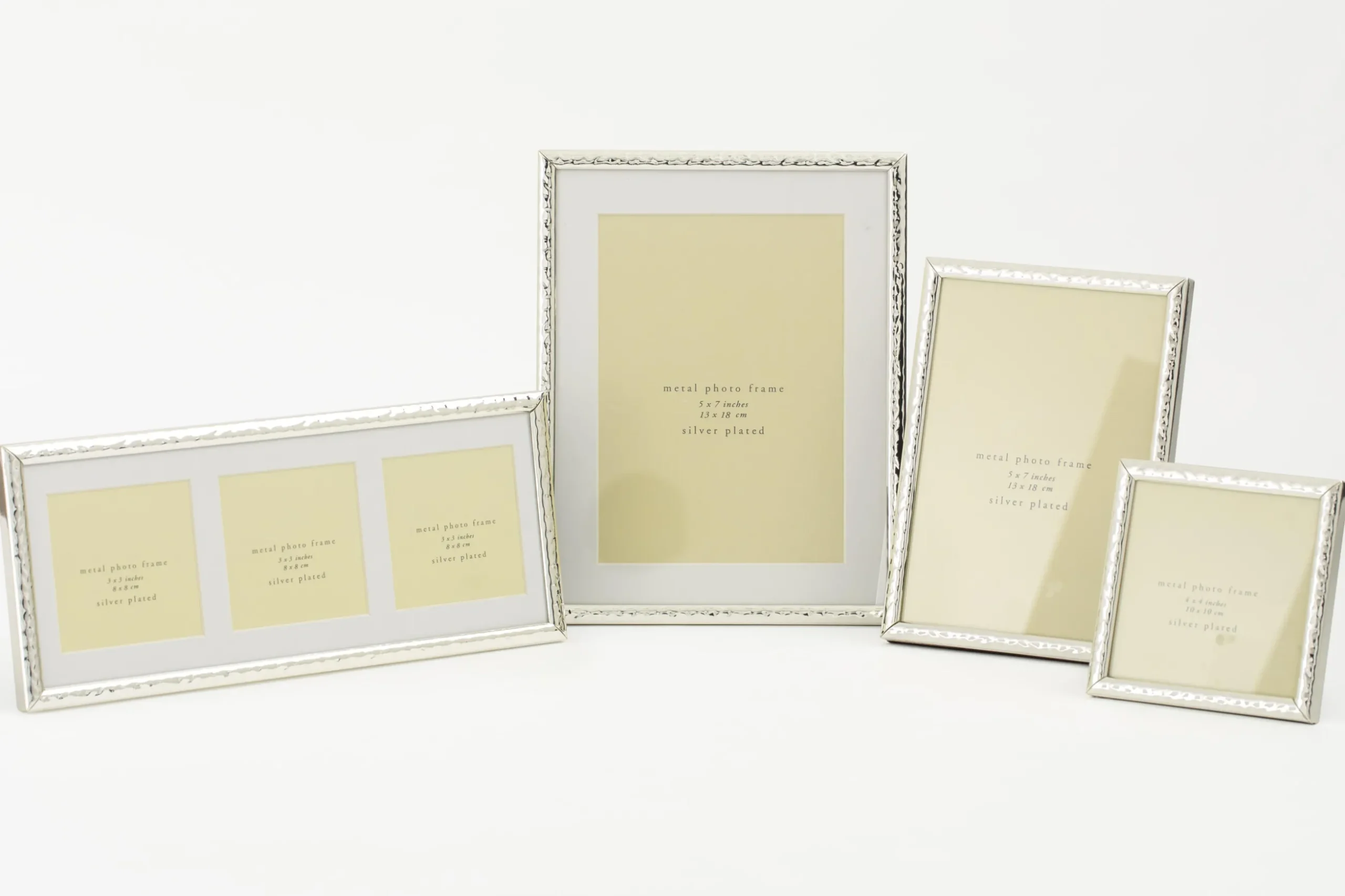 Millet, Cadre Photo, Plaque Argent, 8X8, Modele 2