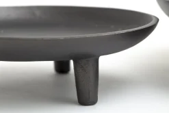 Mortimer, Plat, Metal, Noir, L