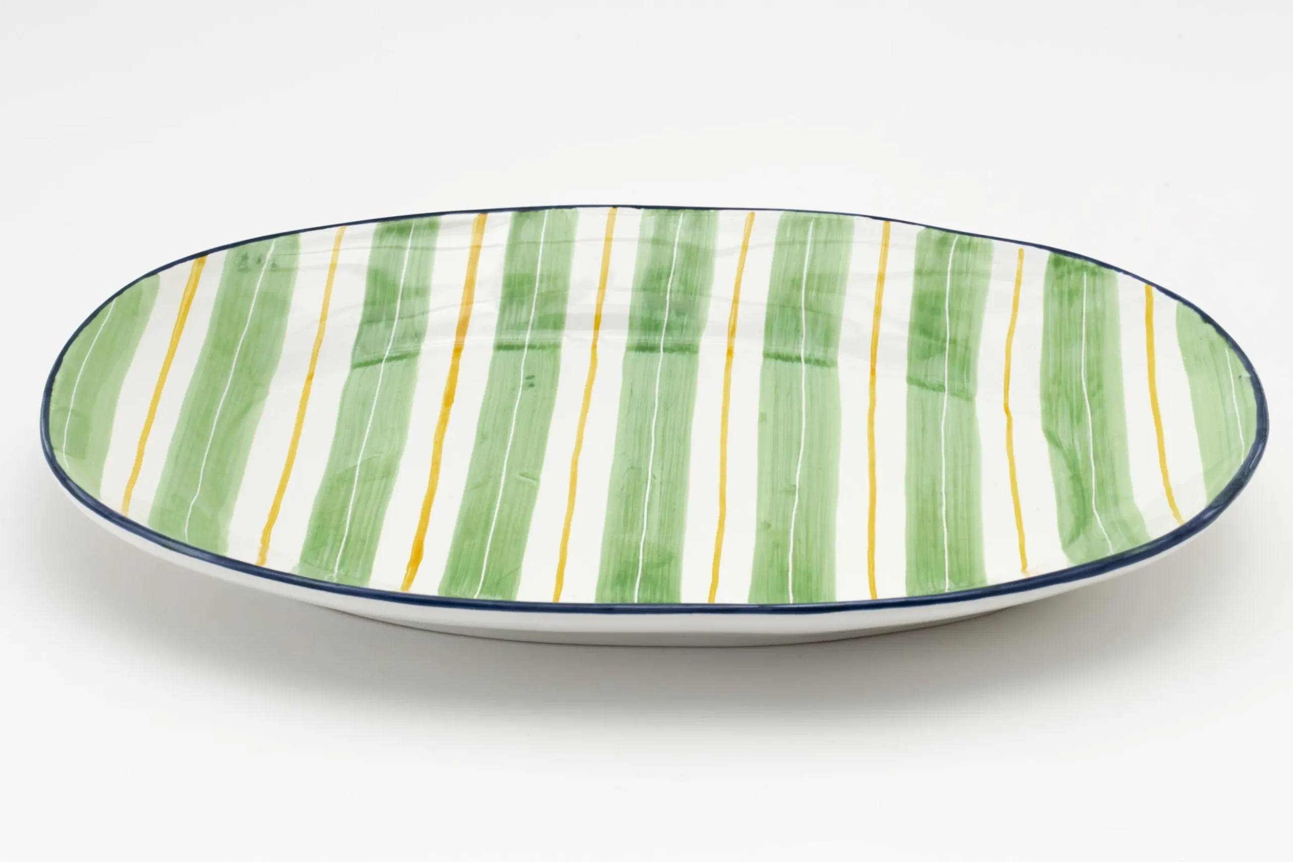 Nanna, Assiette De Service, Vert, Ovale