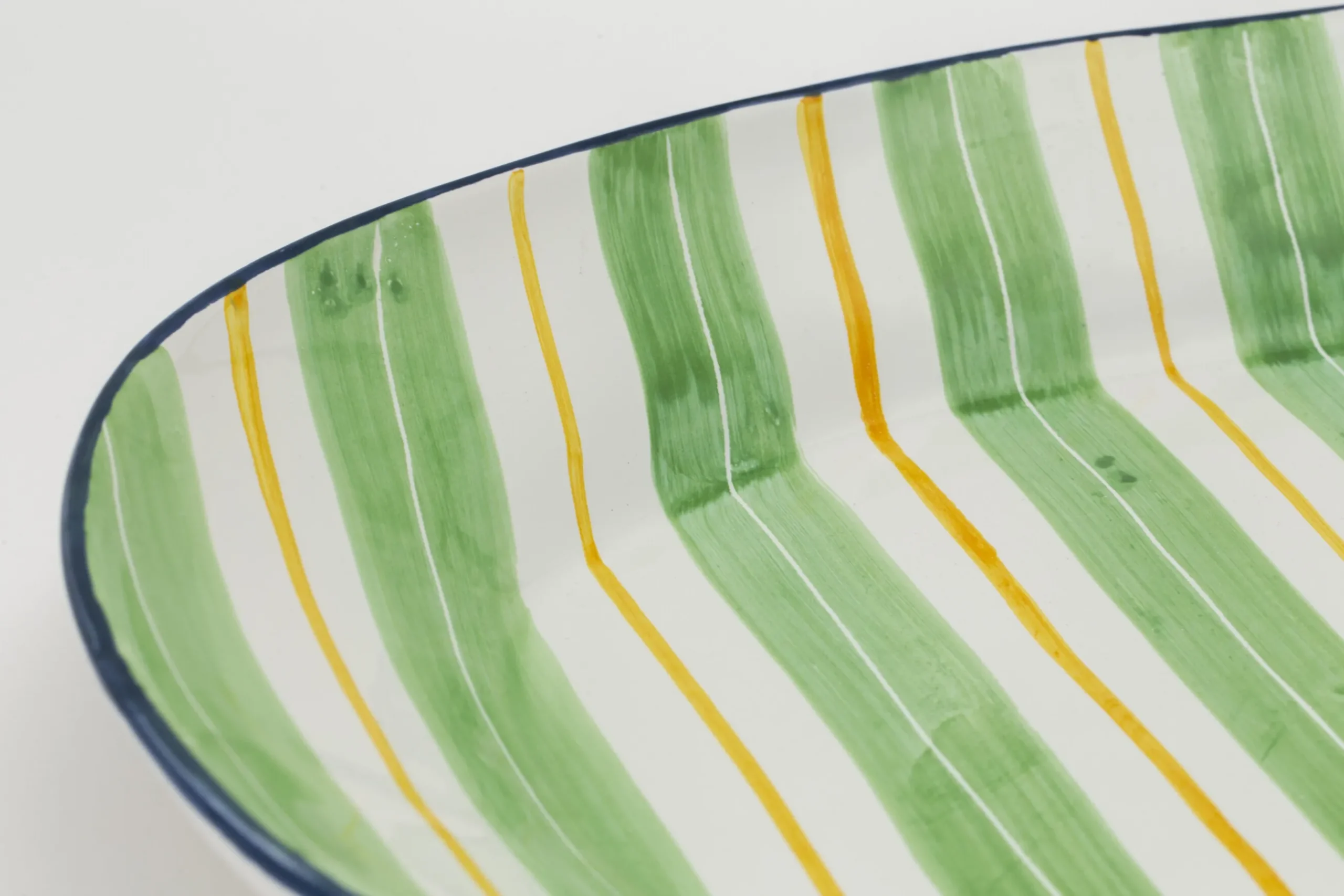 Nanna, Assiette De Service, Vert, Ovale