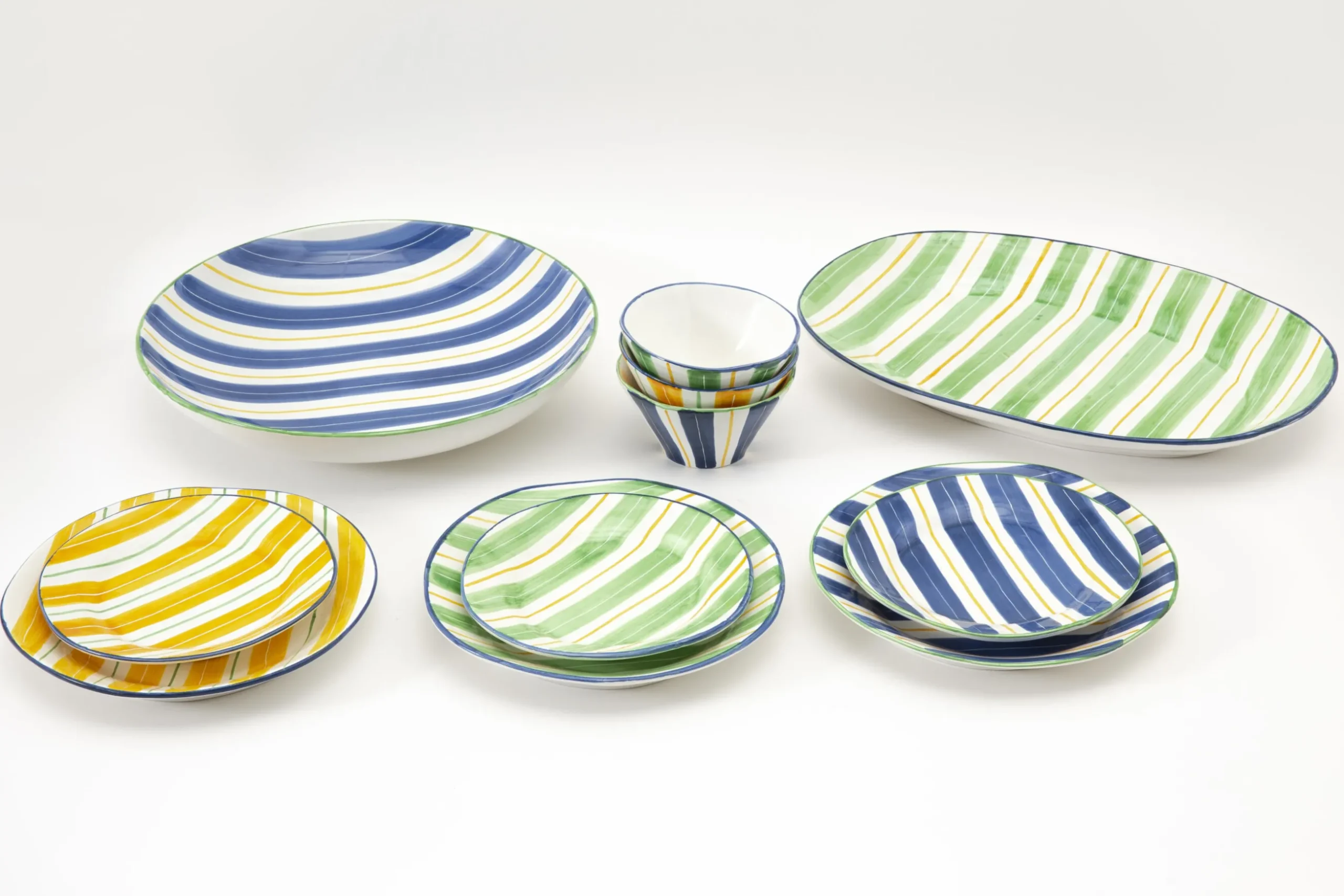 Nanna, Assiette De Service, Vert, Ovale