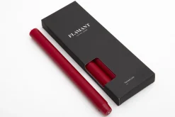 Nell, Bougie De Table, Couleur Rouge, Lot De 4