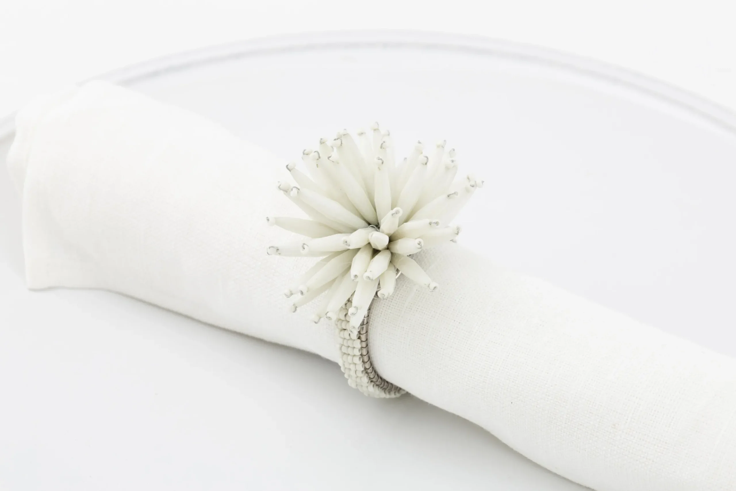 Parton, Rond De Serviette, Perles