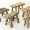 Paton, Tabouret, Bois Recycle