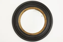 Pendolo, Miroir, Noir Et Or, Convexe, Rond