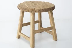 Porta, Table D'Appoint, Bois Recycle