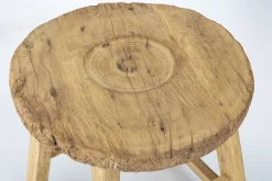 Porta, Table D'Appoint, Bois Recycle