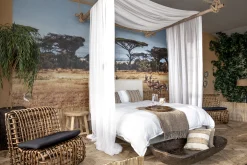 Porta, Table D'Appoint, Bois Recycle