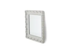 Pucky, Miroir, Cadre Gris