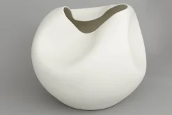Reynolds, Vase, Ceramique, Blanc, Modele 1