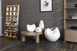 Reynolds, Vase, Ceramique, Blanc, Modele 4