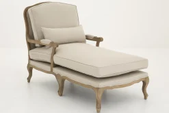 Richelle, Chaise Longue, Lin Naturel