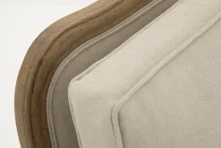 Richelle, Chaise Longue, Lin Naturel