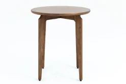 Rix, Table D'Appoint, Bois, Ronde